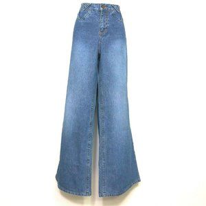 VTG 90's Calvin Klein Wide Leg Jeans Sz 11 32x32